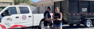 Professional offering free junk removal in Las Vegas, NV