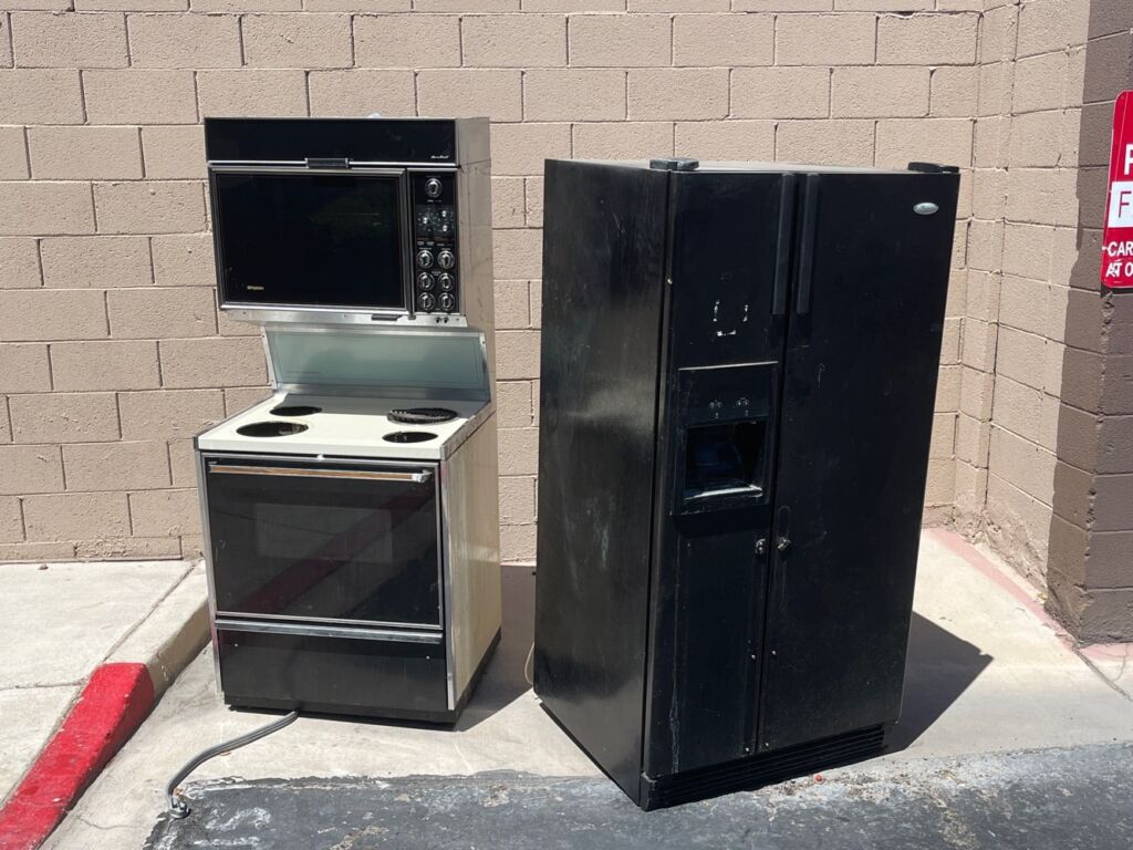 Appliance removal before