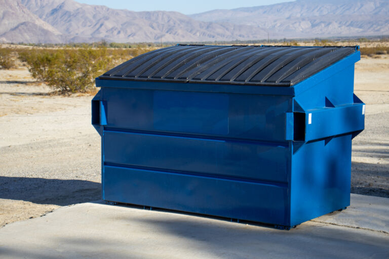 Front load dumpster