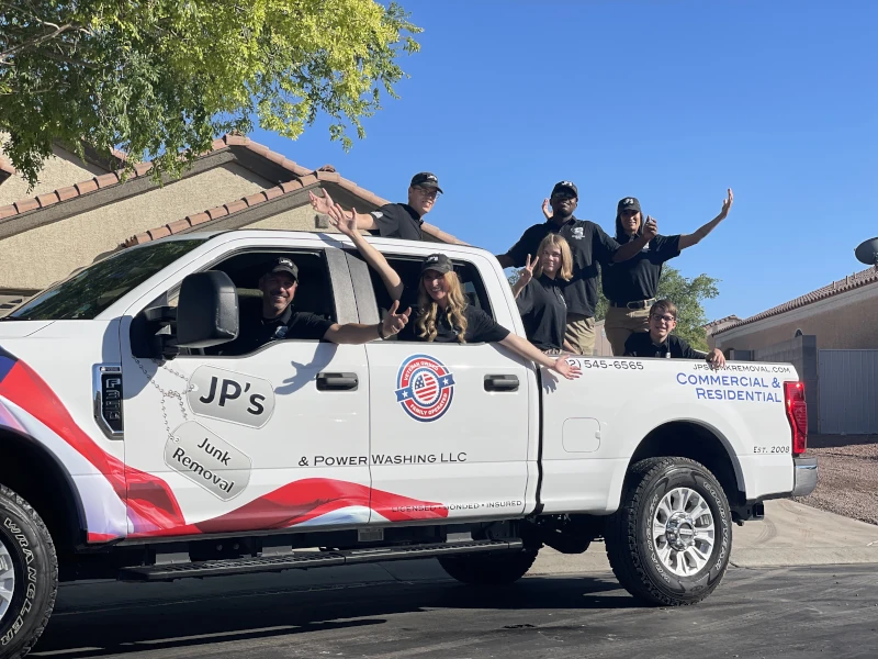 jp's junk removal team members
